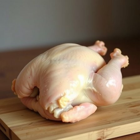 Pollo entero fresco de granja sostenible