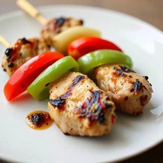 Pollo a la plancha con verduras